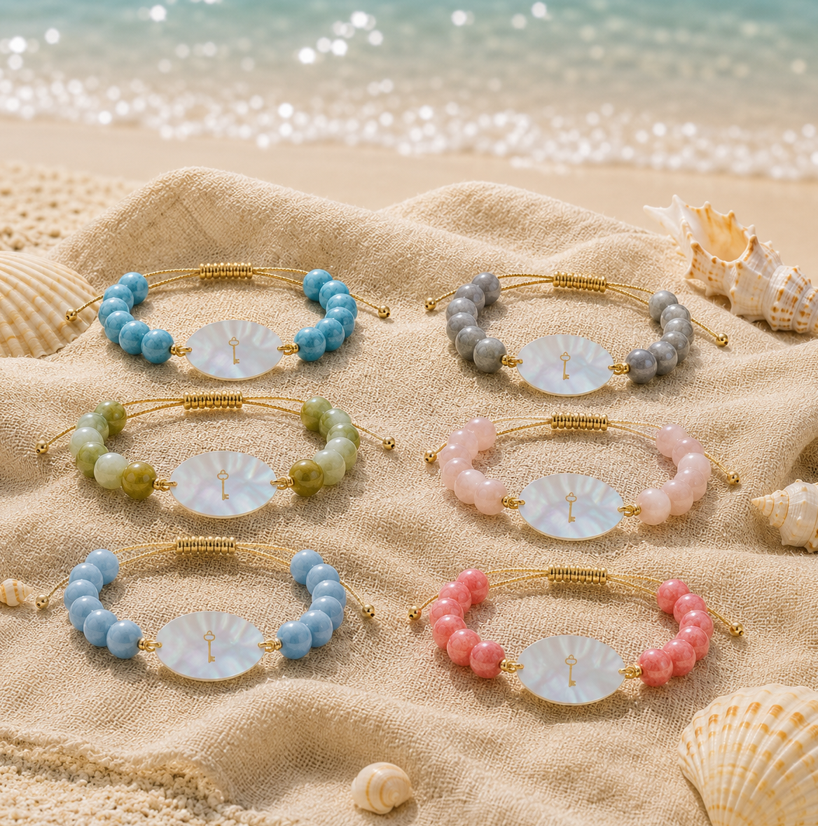 Astura — Mother-of-pearl Edition · Natural Stones · NFC Wisdom